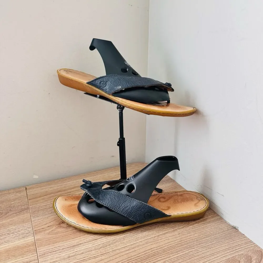 Born Veda sandals Black Leather Women’s Size 10